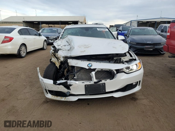 2015 BMW 3 Series 335i xDrive with VIN WBA3B9G58FNR93852, listed as a Copart auction lot 85033984 with 47,592 mi miles and Non repairable. Bid and sale history available at DreamBid. Image 5.
