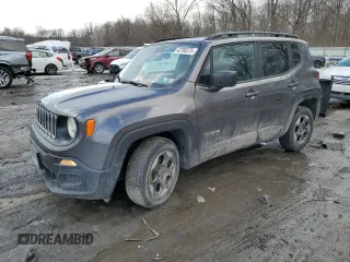 2017 Jeep Renegade Sport with VIN ZACCJBAB9HPF67335, listed as a Copart auction lot 42706375 with 94,351 mi miles and Salvage title. Bid and sale history available at DreamBid. Image 1.