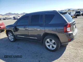 2017 Jeep Compass Sport with VIN 1C4NJCBA2HD123233, listed as a Copart auction lot 49741295 with 143,381 mi miles and Salvage title. Bid and sale history available at DreamBid. Image 2.