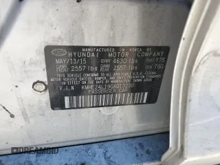 2016 Hyundai Sonata Hybrid SE with VIN KMHE24L19GA013230, listed as a Copart auction lot 61847783 with 98,244 mi miles. Bid and sale history available at carsss.com. Image 15.