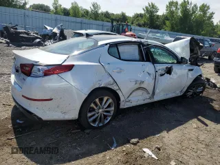 2015 Kia Optima SXL Turbo with VIN 5XXGR4A60FG444419, listed as a Copart auction lot 64724825 with Not provided miles and Clean title. Bid and sale history available at DreamBid. Image 3.