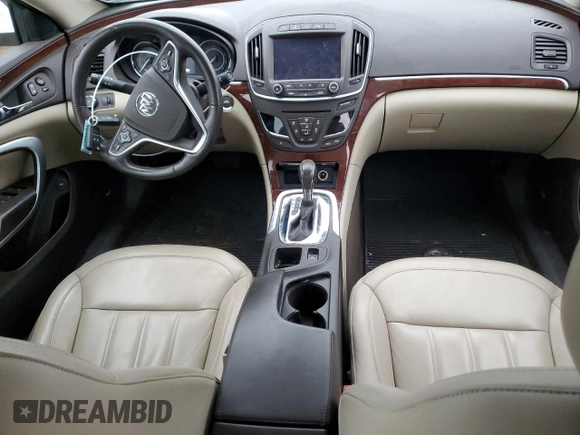 2017 Buick Regal Premium II with VIN 2G4GS5GX6H9112372, listed as a Copart auction lot 82235794 with 38,213 mi miles and Salvage Title. Bid and sale history available at DreamBid. Image 8.