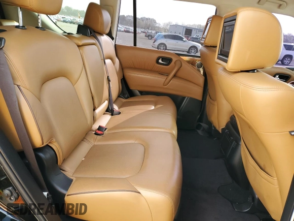 2017 Nissan Armada Platinum z VIN JN8AY2ND1H9000556, wystawiony jako Copart lot #49846525 z przebiegiem 179 394 mil mil oraz Szkoda całkowita • Salvage title. Historia ofert i sprzedaży dostępna na DreamBid. Obrazek 11.