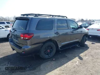 2021 Toyota Sequoia TRD Pro with VIN 5TDEY5B18MS187069, listed as a IAAI auction lot 41701691 with 100,629 mi miles. Bid and sale history available at carsss.com. Image 4.