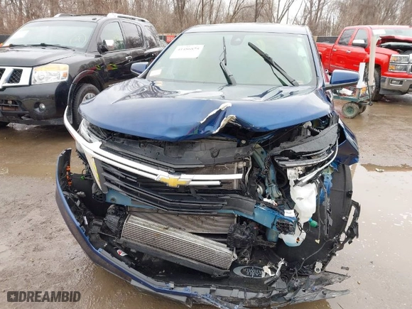 2022 Chevrolet Equinox LT with VIN 3GNAXKEV6NS202946, listed as a IAAI auction lot 41486875 with 27,802 mi miles. Bid and sale history available at carsss.com. Image 6.