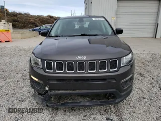 2021 Jeep Compass Sport with VIN 3C4NJDAB2MT516752, listed as a Copart auction lot 49708635 with 58,970 mi miles and Salvage Title. Bid and sale history available at DreamBid. Image 5.