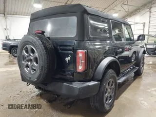 2023 Ford Bronco with VIN 1FMEE5BP1PLB34406, listed as a IAAI auction lot 41270327 with 25,536 mi miles. Bid and sale history available at carsss.com. Image 4.