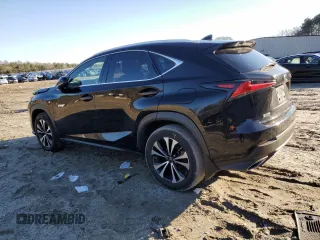 2018 Lexus NX with VIN JTJBARBZ0J2151803, listed as a Copart auction lot 43725645 with 141,170 mi miles and Salvage Title. Bid and sale history available at carsss.com. Image 2.