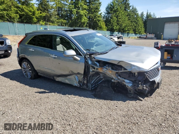 2024 Cadillac XT4 AWD Premium Luxury z VIN 1GYFZDR40RF199813, wystawiony jako Copart lot #57576305 z przebiegiem 586 mil mil oraz Nie do naprawy • Non repairable. Historia ofert i sprzedaży dostępna na DreamBid. Obrazek 4.