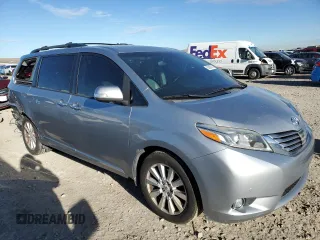 2017 Toyota Sienna XLE Auto Access Seat with VIN 5TDYZ3DC9HS828653, listed as a Copart auction lot 50090315 with 76,894 mi miles and Salvage Title. Bid and sale history available at carsss.com. Image 4.