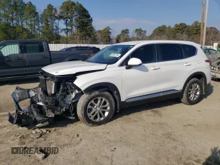2020 Hyundai Santa Fe SE with VIN 5NMS23AD9LH155138, listed as a Copart auction lot 85932794 with 83,905 mi miles and Salvage title. Bid and sale history available at DreamBid. Image 1.