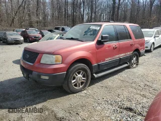 2003 Ford Expedition XLT Value with VIN 1FMPU16W93LC56852, listed as a Copart auction lot 48172025 with 0 mi miles and Salvage Title. Bid and sale history available at carsss.com. Image 1.