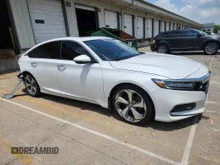 2019 Honda Accord Touring with VIN 1HGCV2F98KA007468, listed as a Copart auction lot 61555455 with 93,049 mi miles and Salvage title. Bid and sale history available at DreamBid. Image 4.