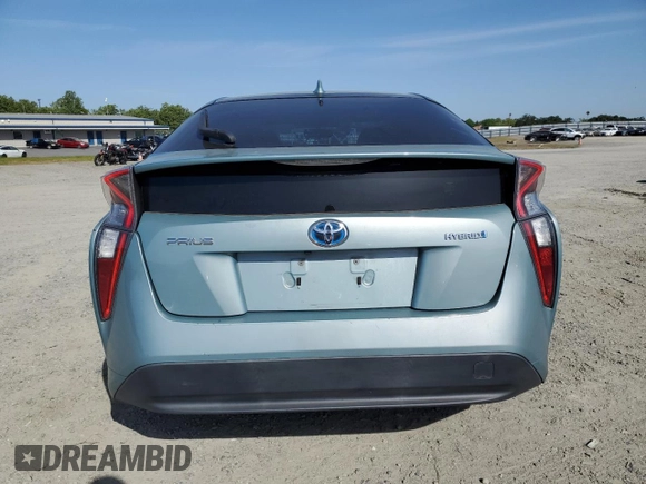 2016 Toyota Prius Two with VIN JTDKBRFU9G3021178, listed as a Copart auction lot 54104425 with 103,170 mi miles and Salvage Title. Bid and sale history available at carsss.com. Image 6.