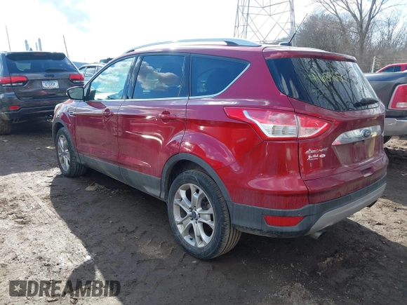 2015 Ford Escape Titanium with VIN 1FMCU9J91FUA97855, listed as a IAAI auction lot 41689650 with 125,487 mi miles. Bid and sale history available at carsss.com. Image 3.
