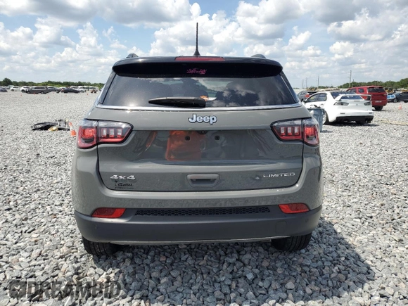 2024 Jeep Compass Limited z VIN 3C4NJDCN6RT579853, wystawiony jako Copart lot #57946295 z przebiegiem 3 978 mil mil oraz Nie do naprawy • Non repairable. Historia ofert i sprzedaży dostępna na DreamBid. Obrazek 6.