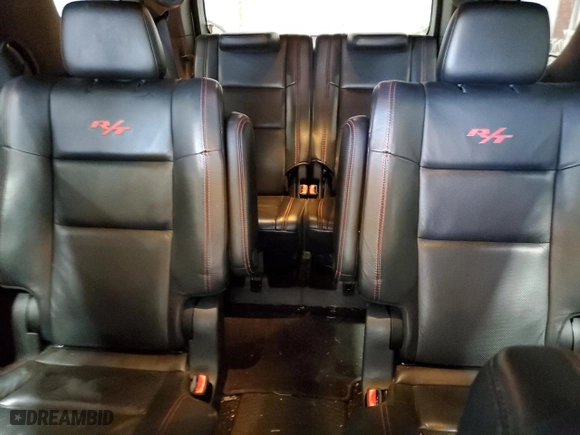2017 Dodge Durango R/T with VIN 1C4SDJCT6HC871391, listed as a Copart auction lot 46990345 with 141,630 mi miles and Salvage Title. Bid and sale history available at carsss.com. Image 10.