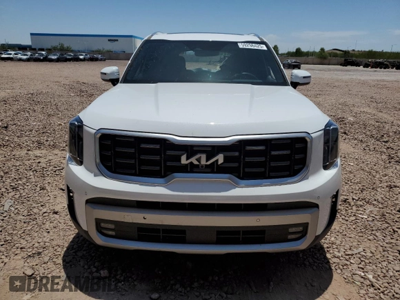2023 Kia Telluride SX with VIN 5XYP54GC1PG362303, listed as a Copart auction lot 59298425 with 24,542 mi miles and Salvage title. Bid and sale history available at DreamBid. Image 5.