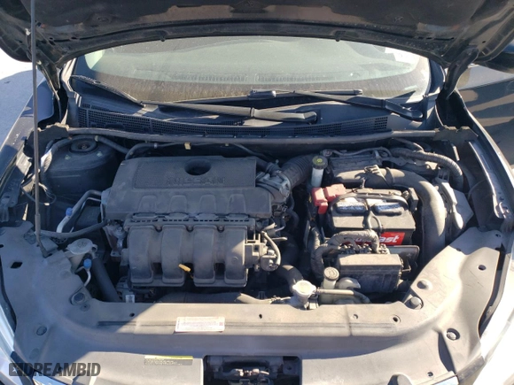 2015 Nissan Sentra SV with VIN 3N1AB7AP3FY324838, listed as a Copart auction lot 49740225 with 145,656 mi miles and Salvage Title. Bid and sale history available at carsss.com. Image 12.