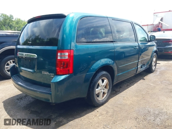 2009 Dodge Grand Caravan SE with VIN 2D8HN44E09R642823, listed as a IAAI auction lot 42606693 with 132,967 mi miles and . Bid and sale history available at DreamBid. Image 4.