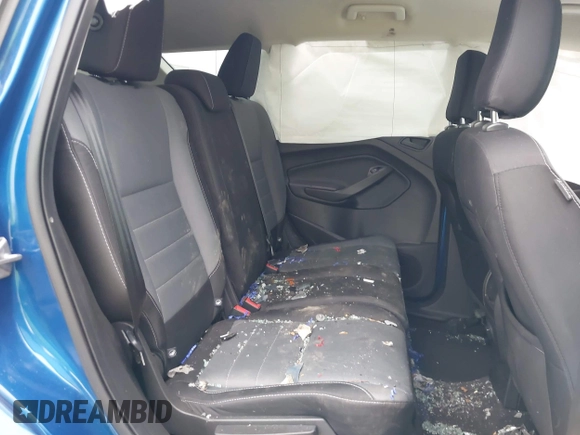 2018 Ford Escape S with VIN 1FMCU0F76JUD43486, listed as a IAAI auction lot 41610133 with 128,479 mi miles and . Bid and sale history available at DreamBid. Image 8.