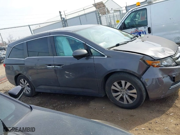 2016 Honda Odyssey EX-L with VIN 5FNRL5H63GB098523, listed as a IAAI auction lot 41779553 with NaN miles. Bid and sale history available at carsss.com. Image 13.