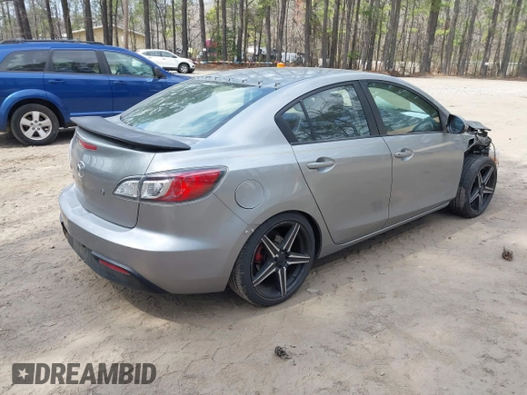 2011 Mazda Mazda3 i Sport with VIN JM1BL1UF3B1447309, listed as a IAAI auction lot 41855254 with 130,133 mi miles. Bid and sale history available at carsss.com. Image 4.