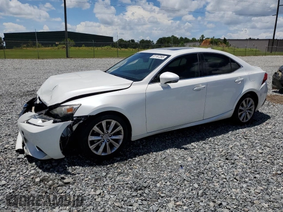 2014 Lexus IS 250 with VIN JTHBF1D22E5024186, listed as a Copart auction lot 61187265 with 261,266 mi miles and Salvage title. Bid and sale history available at DreamBid. Image 1.