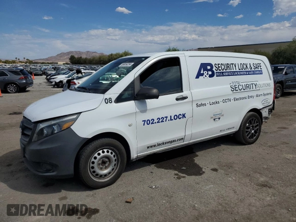 2017 Mercedes-Benz Metris Cargo Cargo with VIN WD3PG2EA0H3220671, listed as a Copart auction lot 69859284 with 129,293 mi miles and Salvage Title. Bid and sale history available at DreamBid. Image 1.