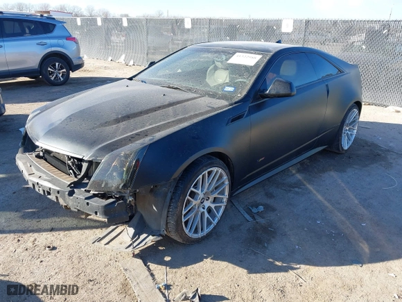 2011 Cadillac CTS-V Coupe with VIN 1G6DV1EP1B0120393, listed as a IAAI auction lot 41322988 with 140,421 mi miles. Bid and sale history available at carsss.com. Image 18.