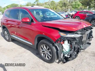 2020 Hyundai Santa Fe SEL with VIN 5NMS33ADXLH170664, listed as a IAAI auction lot 41945937 with 81,511 mi miles. Bid and sale history available at carsss.com. Image 1.