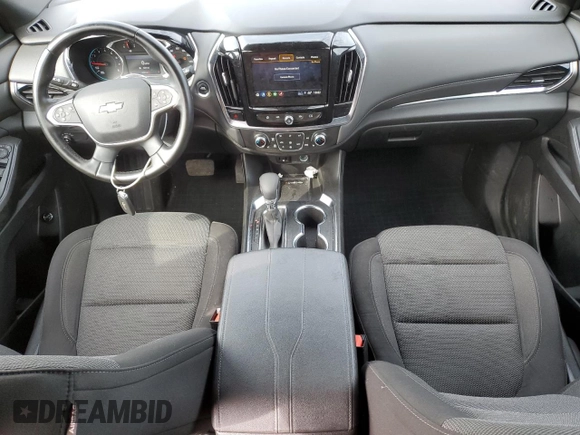 2023 Chevrolet Traverse LT Cloth with VIN 1GNERGKW2PJ272289, listed as a Copart auction lot 54652595 with 33,416 mi miles and Non repairable. Bid and sale history available at DreamBid. Image 8.