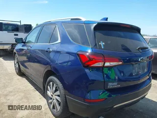 2023 Chevrolet Equinox Premier z VIN 3GNAXNEG1PL181195, wystawiony jako IAAI lot #42290838 z przebiegiem 77 455 mil mil oraz . Historia ofert i sprzedaży dostępna na DreamBid. Obrazek 3.