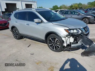 2019 Nissan Rogue SV with VIN 5N1AT2MT9KC712922, listed as a IAAI auction lot 41881530 with 21,489 mi miles and . Bid and sale history available at DreamBid. Image 1.