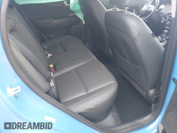 2022 Hyundai Kona Limited with VIN KM8K53A33NU913545, listed as a IAAI auction lot 41879560 with 21,416 mi miles. Bid and sale history available at carsss.com. Image 8.