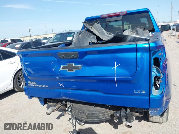 2023 Chevrolet Silverado 1500 LTZ with VIN 3GCUDGEDXPG282096, listed as a IAAI auction lot 41738802 with 43,954 mi miles and . Bid and sale history available at DreamBid. Image 16.