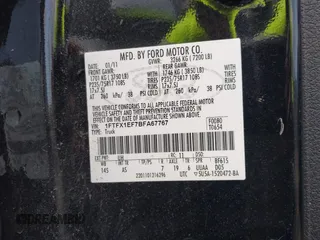 2011 Ford F-150 XL with VIN 1FTFX1EF7BFA67767, listed as a IAAI auction lot 42399898 with 255,994 mi miles and . Bid and sale history available at DreamBid. Image 9.