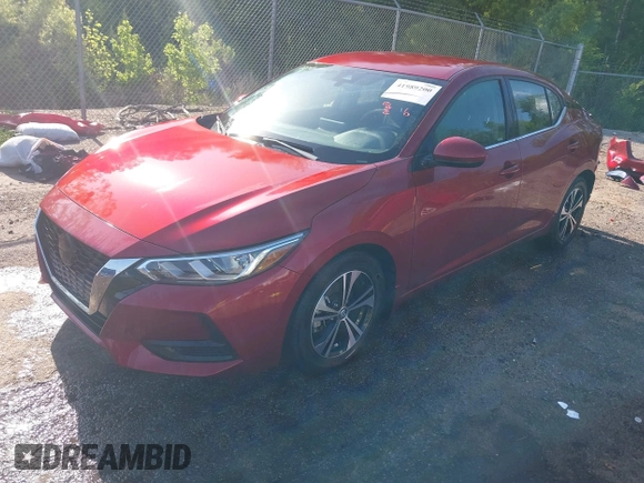 2022 Nissan Sentra SV with VIN 3N1AB8CV3NY264995, listed as a IAAI auction lot 41989200 with 32,072 mi miles and . Bid and sale history available at DreamBid. Image 20.
