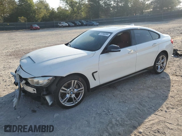 2015 BMW 4 Series 435i xDrive with VIN WBA4B3C55FD670078, listed as a Copart auction lot 73783204 with 184,246 mi miles and Clean title. Bid and sale history available at DreamBid. Image 1.