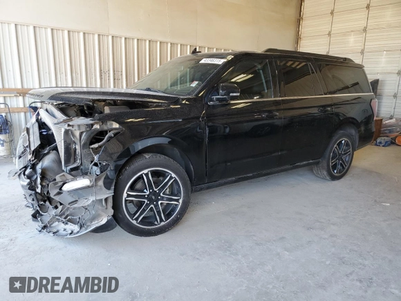 2021 Ford Expedition Max Limited z VIN 1FMJK1KT2MEA76688, wystawiony jako Copart lot #43346315 z przebiegiem 84 437 mil mil oraz Szkoda całkowita • Salvage title. Historia ofert i sprzedaży dostępna na DreamBid. Obrazek 1.