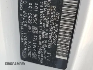2014 Hyundai Elantra Coupe with VIN KMHDH6AH3EU026508, listed as a Copart auction lot 74847104 with 95,880 mi miles and Clean Title. Bid and sale history available at carsss.com. Image 12.