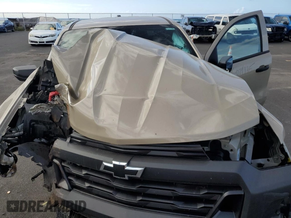 2024 Chevrolet Colorado 4WD Trail Boss z VIN 1GCPTEEK2R1256807, wystawiony jako Copart lot #47854475 z przebiegiem 6 592 mil mil oraz Szkoda całkowita • Salvage title. Historia ofert i sprzedaży dostępna na DreamBid. Obrazek 13.