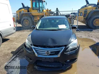 2013 Nissan Sentra SV with VIN 3N1AB7APXDL627173, listed as a IAAI auction lot 41653166 with 134,597 mi miles. Bid and sale history available at carsss.com. Image 12.