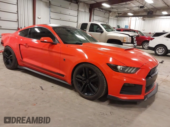 2015 Ford Mustang EcoBoost with VIN 1FA6P8TH4F5315276, listed as a IAAI auction lot 42279550 with 76,087 mi miles and . Bid and sale history available at DreamBid. Image 1.