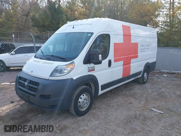 2018 Ram ProMaster Cargo with VIN 3C6URVJG7JE137890, listed as a IAAI auction lot 41781696 with 86,060 mi miles. Bid and sale history available at carsss.com. Image 21.