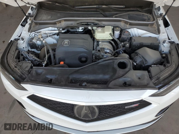 2023 Acura MDX Type S w/Advance Package with VIN 5J8YD8H88PL004405, listed as a Copart auction lot 59702214 with 18,042 mi miles and Salvage Title. Bid and sale history available at carsss.com. Image 12.