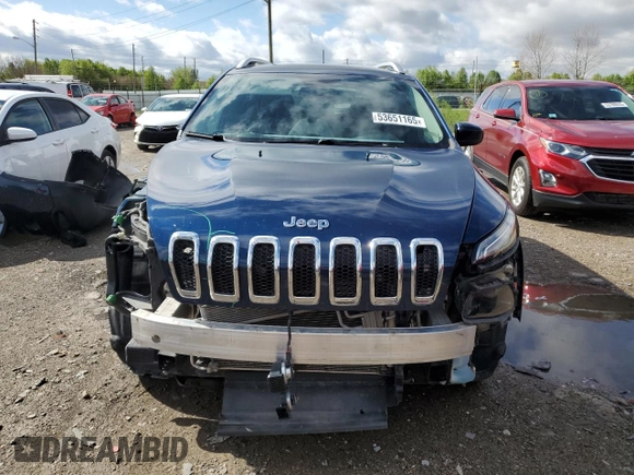 2018 Jeep Cherokee Latitude Plus z VIN 1C4PJMLXXJD549145, wystawiony jako Copart lot #53651165 z przebiegiem 128 801 mil mil oraz Szkoda całkowita • Salvage title. Historia ofert i sprzedaży dostępna na DreamBid. Obrazek 5.