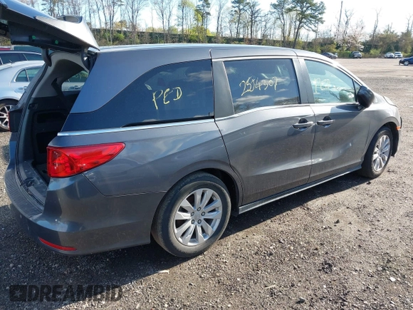 2019 Honda Odyssey LX с VIN 5FNRL6H24KB102011, выставлен на аукционе IAAI как лот 42142131 с пробегом Не указан миль и . История ставок и продаж доступна на DreamBid. Изображение 4.
