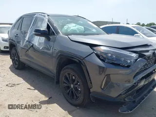 2024 Toyota RAV4 Hybrid XSE with VIN 4T3E6RFV3RU174035, listed as a IAAI auction lot 42264434 with 7,645 mi miles and . Bid and sale history available at DreamBid. Image 1.