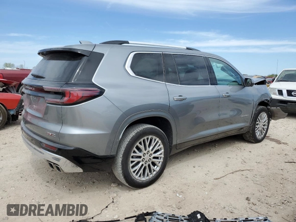 2024 GMC Acadia FWD Denali z VIN 1GKENLKS1RJ176560, wystawiony jako Copart lot #49456855 z przebiegiem 5 509 mil mil oraz Szkoda całkowita • Salvage title. Historia ofert i sprzedaży dostępna na DreamBid. Obrazek 3.